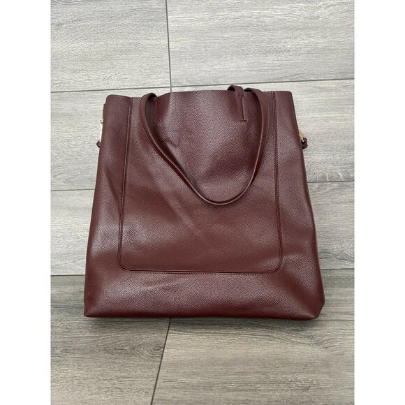 Nico and Olive large shoulder bag burgundy bag - Picture 2 of 5